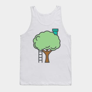 Tree House Environment Icon Tank Top